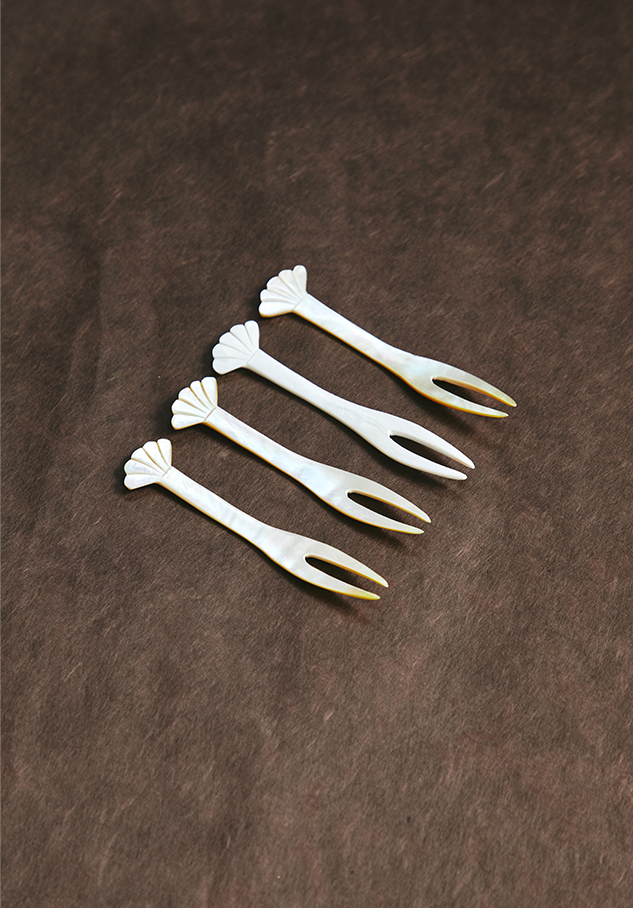 SEAFOOD PICK, MOTHER OF PEARL SFPI [SET / 4PCS]